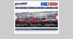 Desktop Screenshot of pozitifgumruk.com